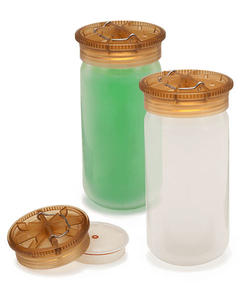 364695_10 mL Polypropylene Bottle with Screw-On Cap, 16.1 x 81.1mm - 10Pk