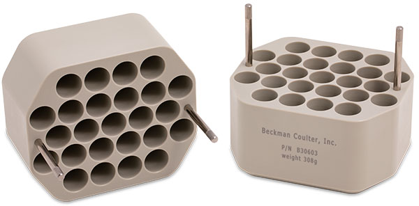 B30603_17.5 mm Diameter, 10 mL Blood Tubes Adapter; 25 Tubes per Adapter