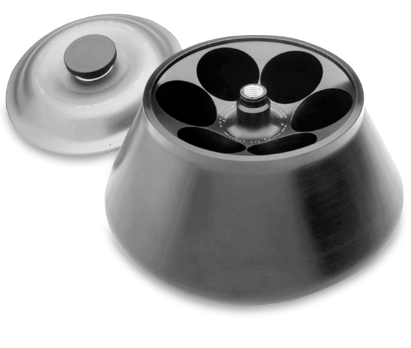 367054_GA-6 Fixed-Angle Aluminum Rotor- 6 x 250 mL, 6,100 rpm, 5,710 x g